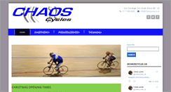 Desktop Screenshot of chaoscycles.co.uk